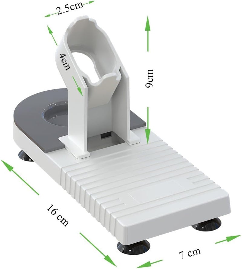 MONVICT Glue Gun Stand for Most Mini Glue Guns, Hot Glue Holder with Non-Stick Silicone Mat, Suction Cups, Helpful Tool for Make Your DIY, Crafts, Home School Project Well Bars Orderly (NOT Full Size) - Image 2